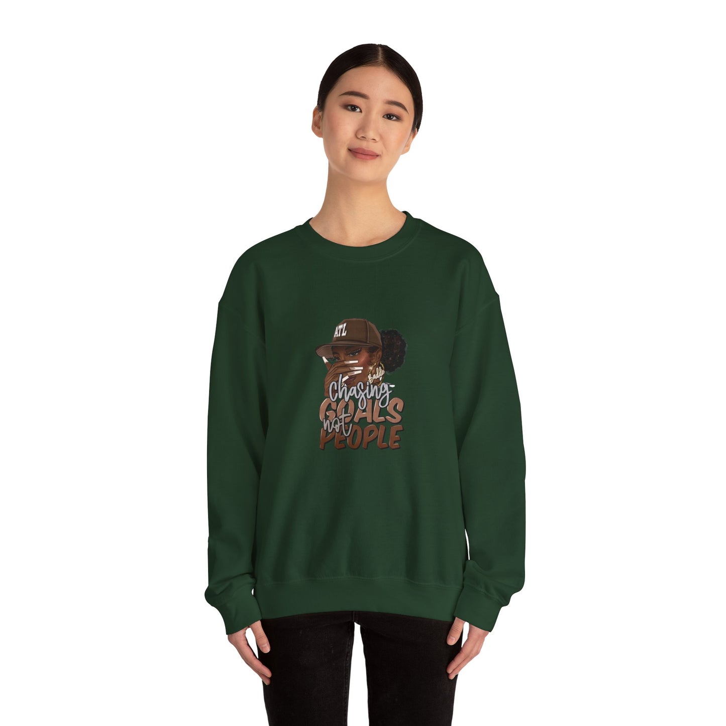 Chasing Dreams Unisex Crewneck Sweatshirt - Comfortable & Inspiring Apparel