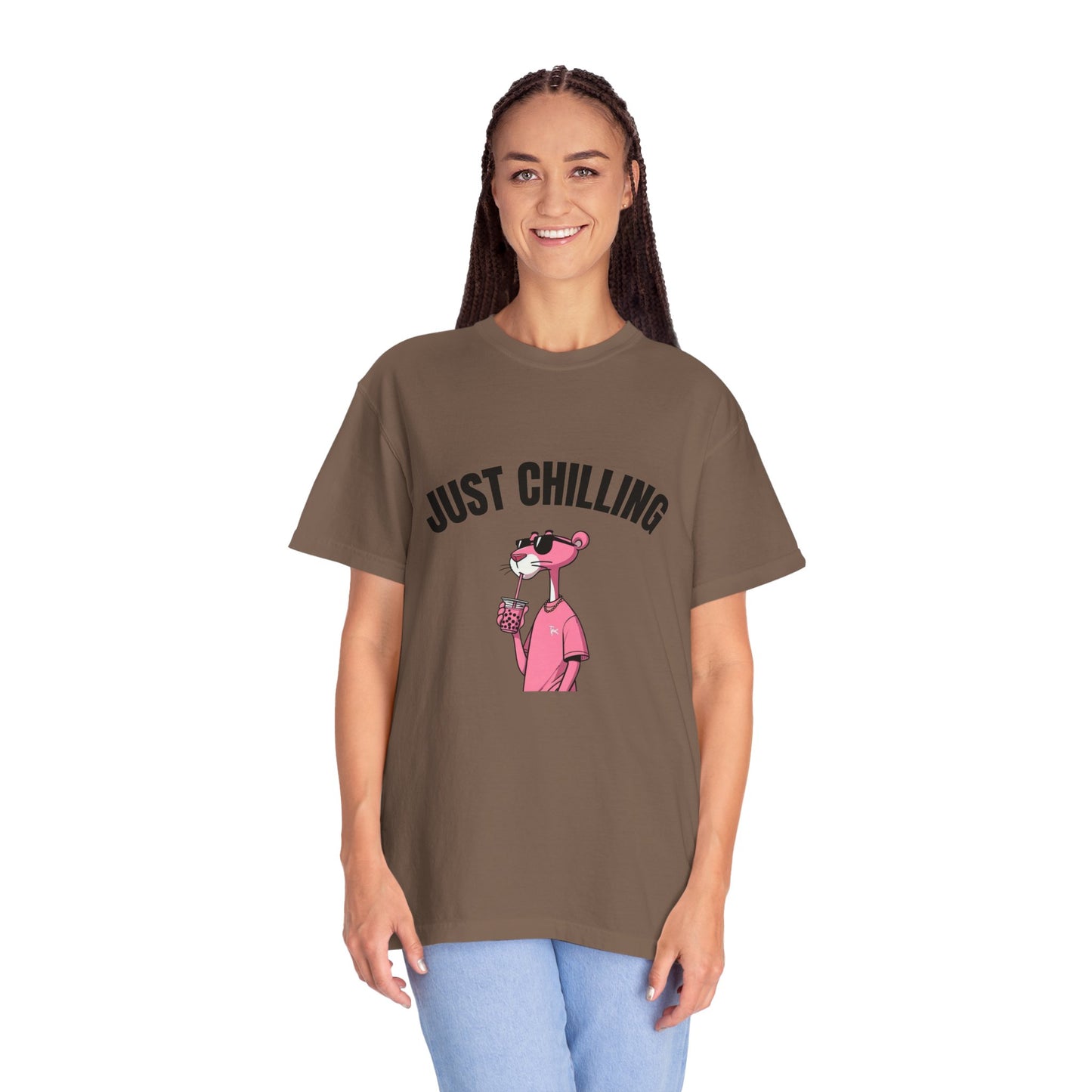 Just Chilling Unisex T-Shirt - Relaxed, Fun Vibe for Casual Days.