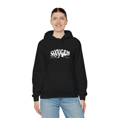 Unisex Heavy Blend™ Hooded Sweatshirt with Minimalist Snake Design