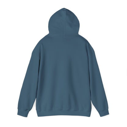 Unisex Heavy Blend™ Hooded Sweatshirt with Minimalist Snake Design