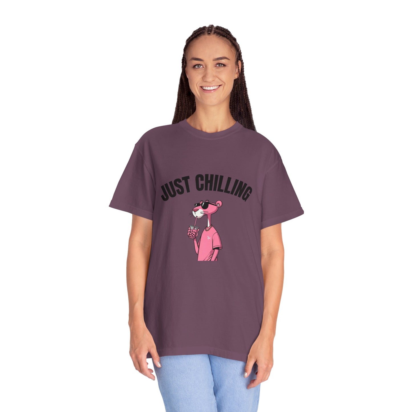 Just Chilling Unisex T-Shirt - Relaxed, Fun Vibe for Casual Days.