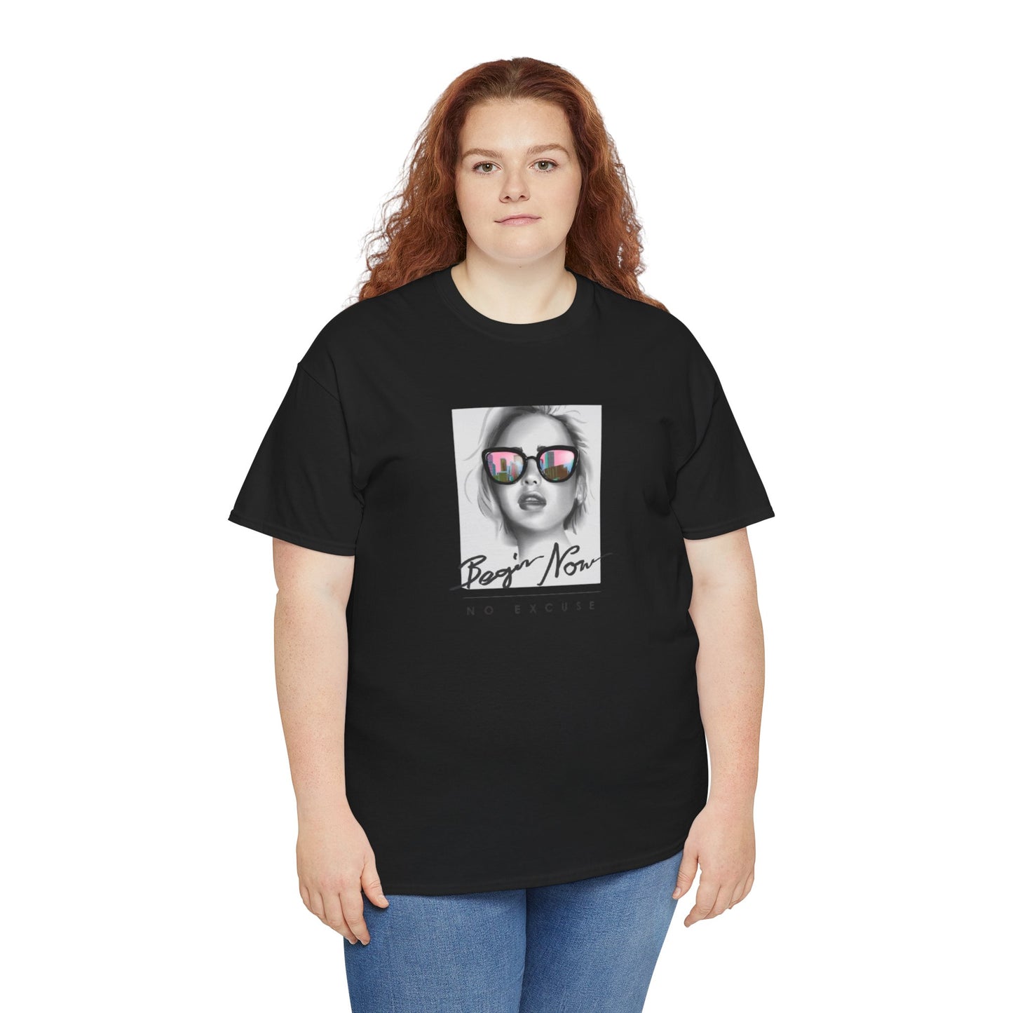 Bojan Now Unisex Heavy Cotton Tee - No Excuse Graphic Tee