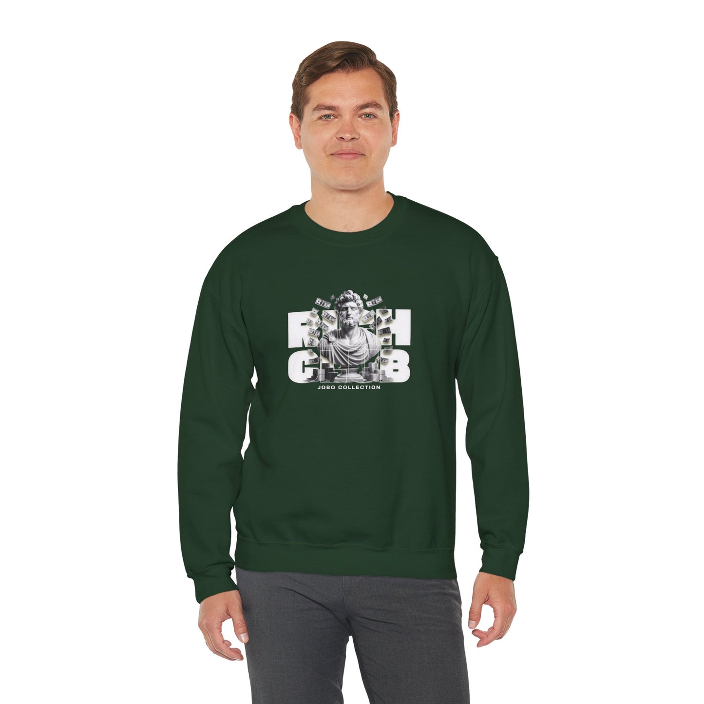 Comfortable Unisex Heavy Blend™ Crewneck Sweatshirt - Retro Graphic Collection.