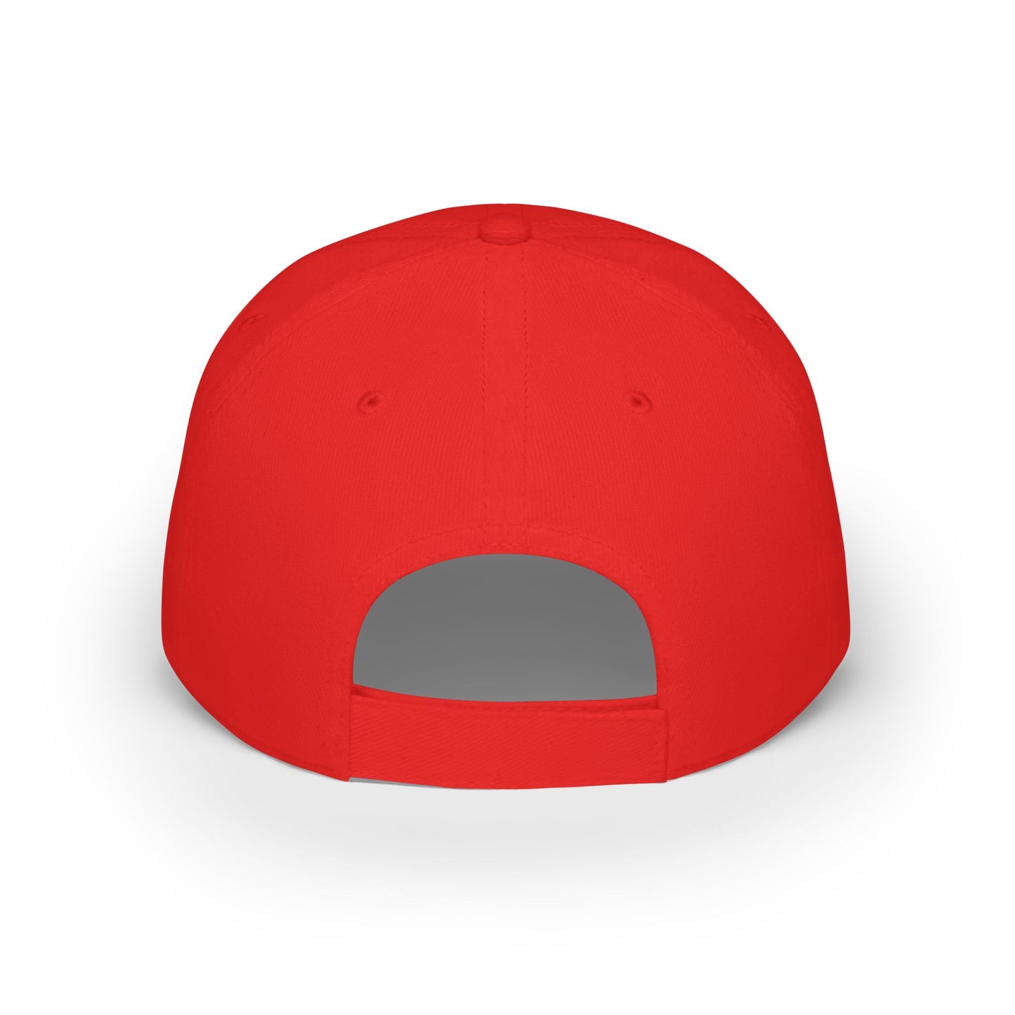 Jobo Collection Low Profile Baseball Cap - Stylish Red Cap for Casual Wear