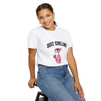 Just Chilling Unisex T-Shirt - Relaxed, Fun Vibe for Casual Days.
