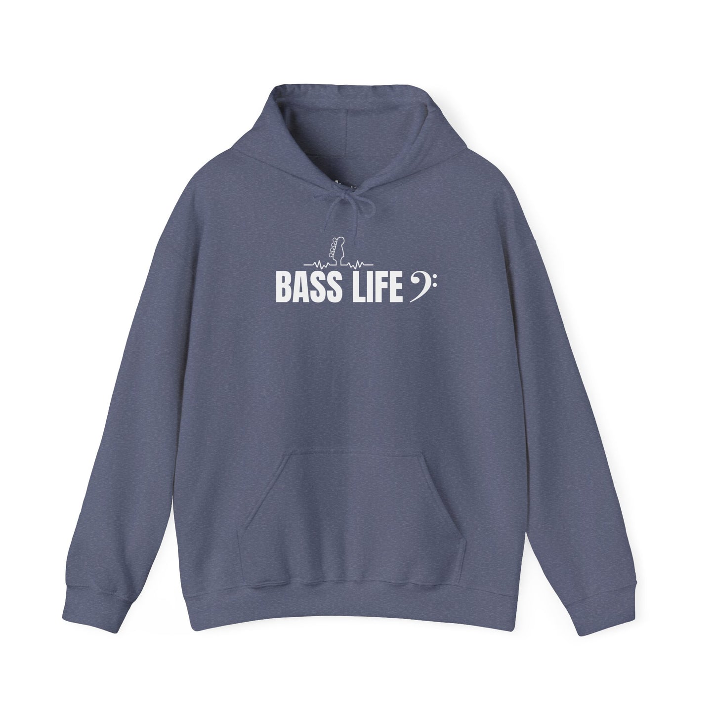 Custom bassist Hoodie - Bass Life Unisex Heavy Blend™ Sweatshirt
