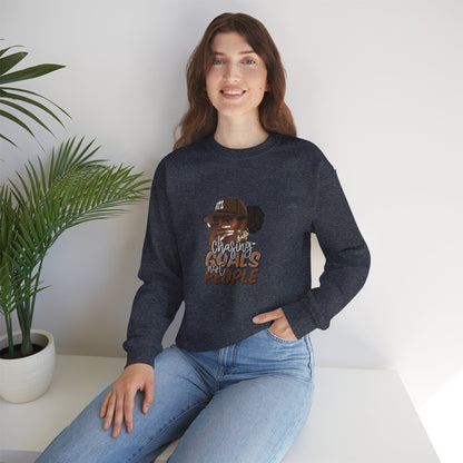 Chasing Dreams Unisex Crewneck Sweatshirt - Comfortable & Inspiring Apparel