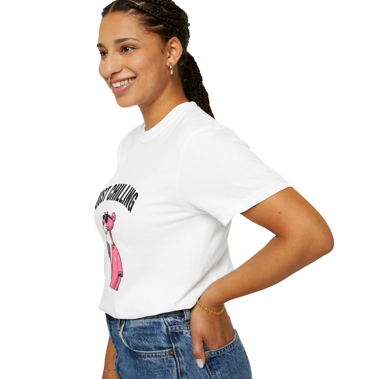 Just Chilling Unisex T-Shirt - Relaxed, Fun Vibe for Casual Days.
