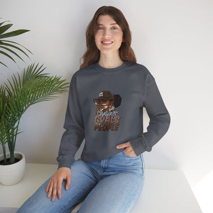 Chasing Dreams Unisex Crewneck Sweatshirt - Comfortable & Inspiring Apparel