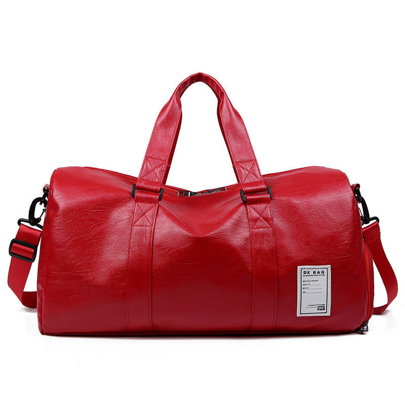 Travel Bag Waterproof PU Shoulder Bag Large Capacity Sports Bag
