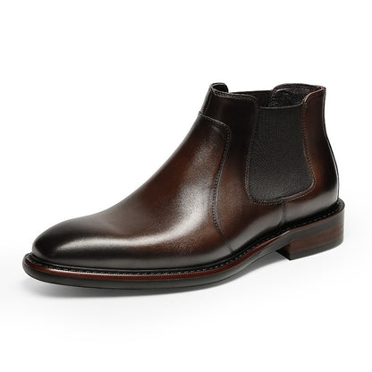 Men's New Formal Business Cowhide Shoes