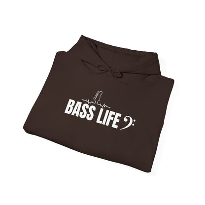 Custom bassist Hoodie - Bass Life Unisex Heavy Blend™ Sweatshirt