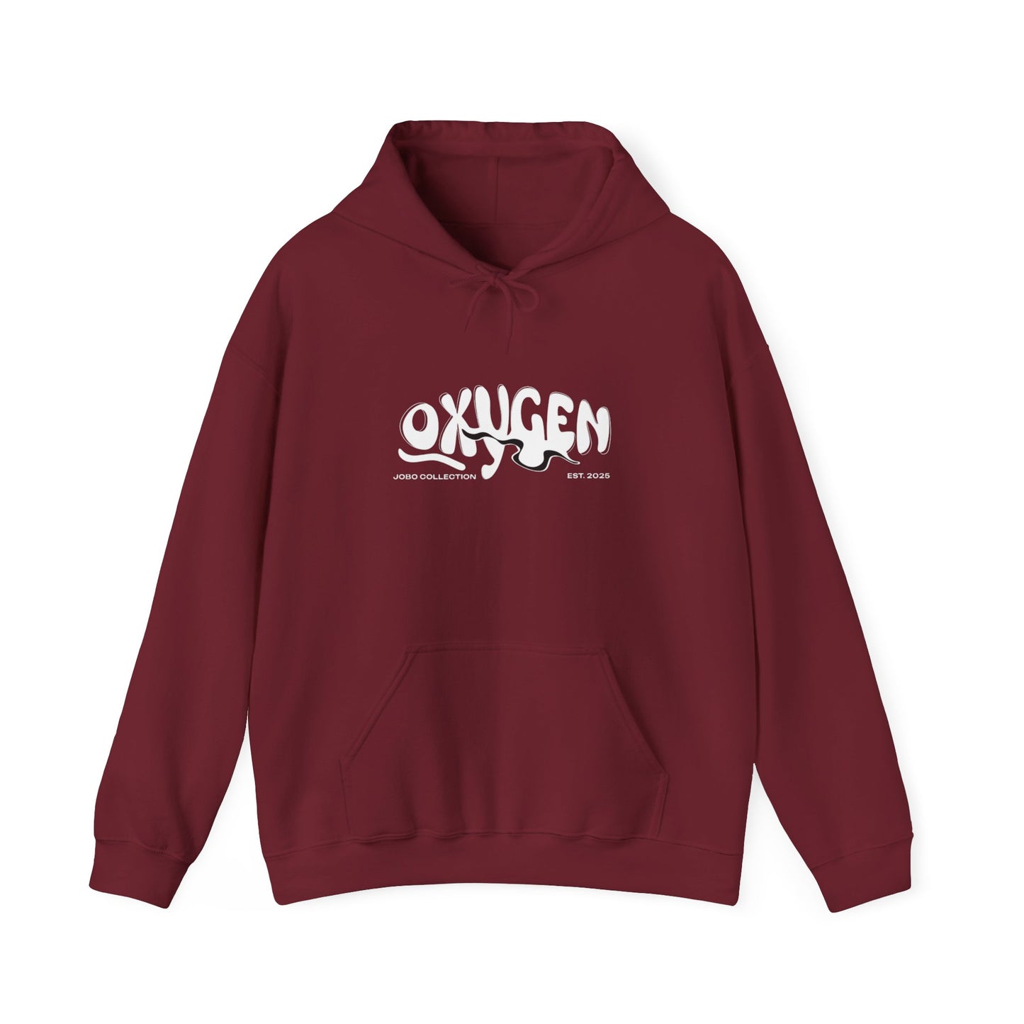 Unisex Heavy Blend™ Hooded Sweatshirt with Minimalist Snake Design