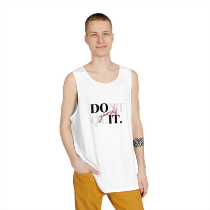 Motivational Men's Tank Top - 'Don't Quit' Active Wear.