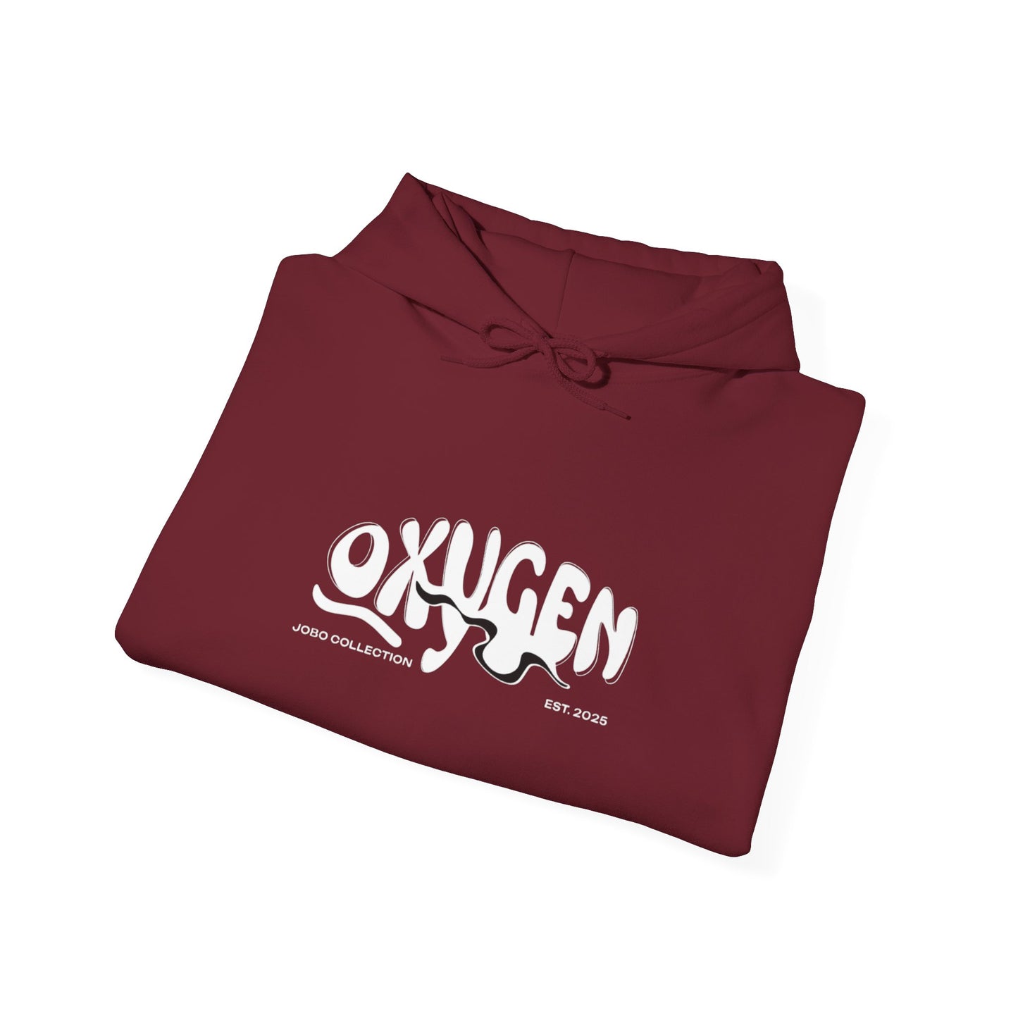 Unisex Heavy Blend™ Hooded Sweatshirt with Minimalist Snake Design