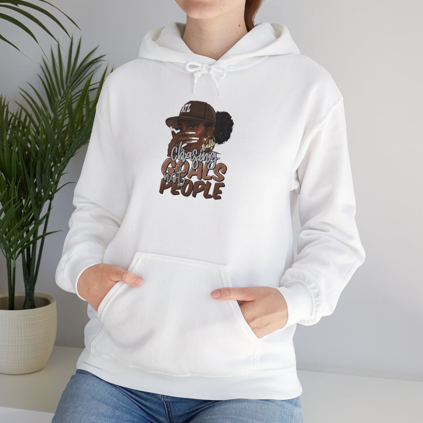 Unisex Heavy Blend™ Hooded Sweatshirt - 'Chasing  goals not People