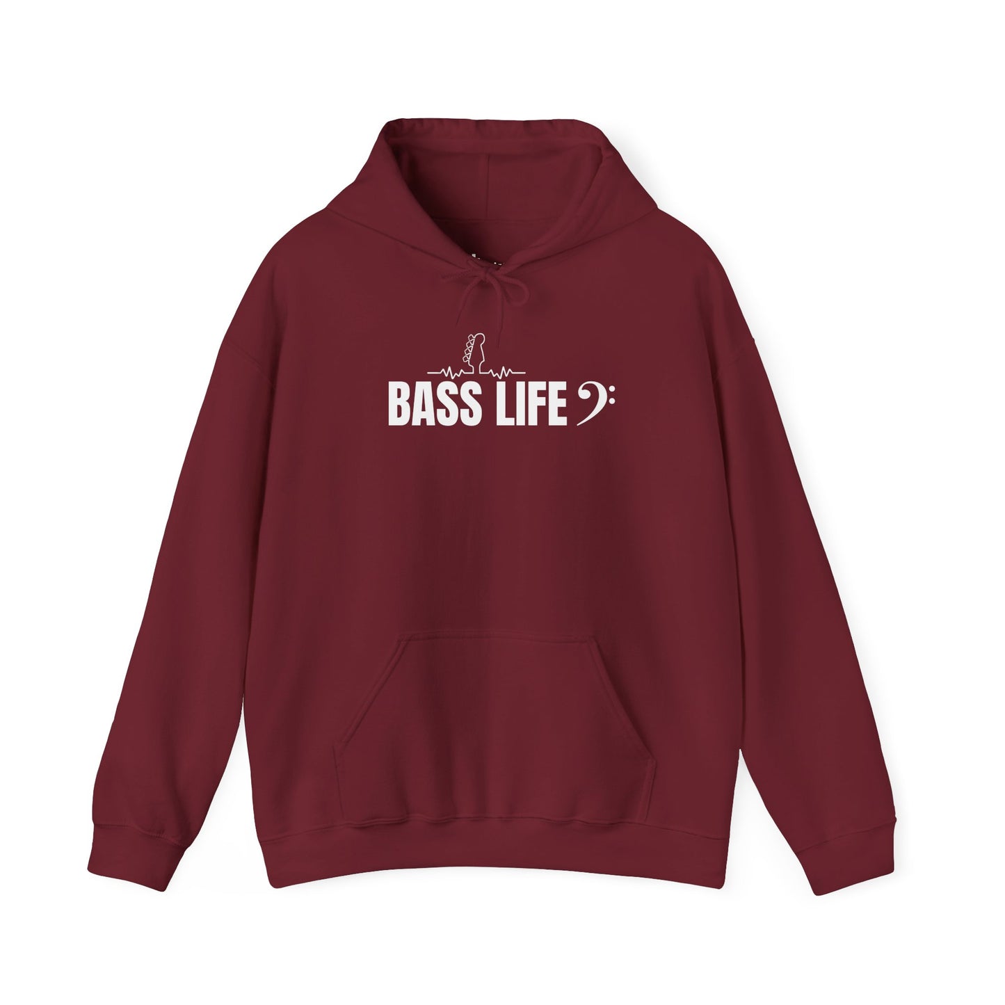 Custom bassist Hoodie - Bass Life Unisex Heavy Blend™ Sweatshirt