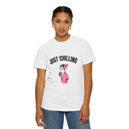 Just Chilling Unisex T-Shirt - Relaxed, Fun Vibe for Casual Days.