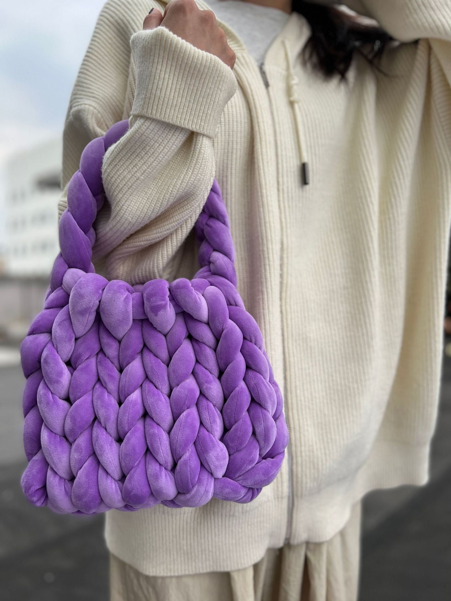 Diy Hand Woven Bag Women