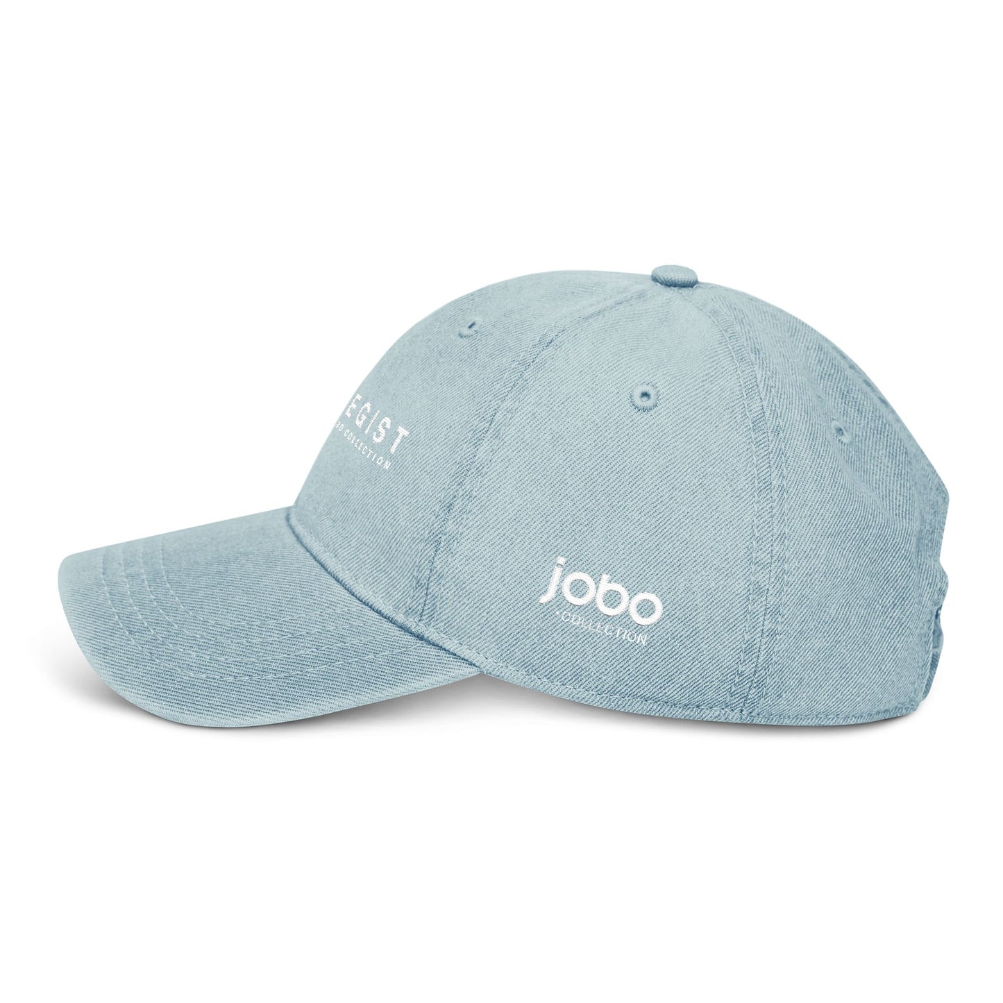 Strategist Embroidered Denim Hat - Casual Style for Trendsetters.