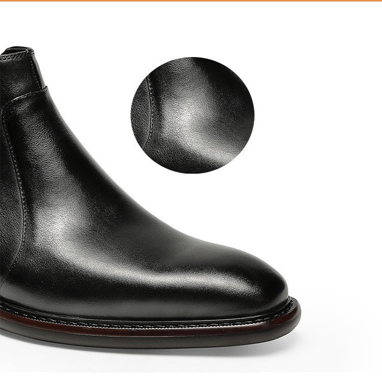 Men's New Formal Business Cowhide Shoes