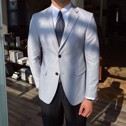 Casual Business All-match Double Breasted Suit Jacket