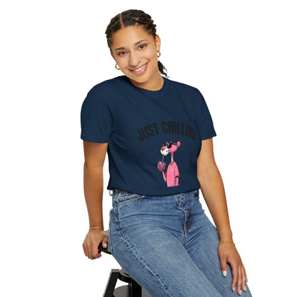 Just Chilling Unisex T-Shirt - Relaxed, Fun Vibe for Casual Days.