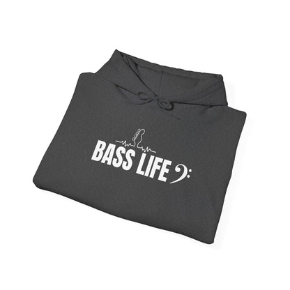 Custom bassist Hoodie - Bass Life Unisex Heavy Blend™ Sweatshirt