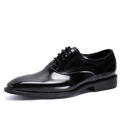 Men's Business Formal Casual British Leather Shoes