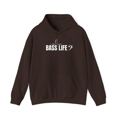 Custom bassist Hoodie - Bass Life Unisex Heavy Blend™ Sweatshirt