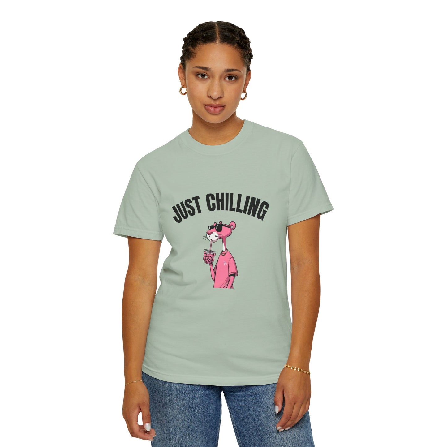 Just Chilling Unisex T-Shirt - Relaxed, Fun Vibe for Casual Days.