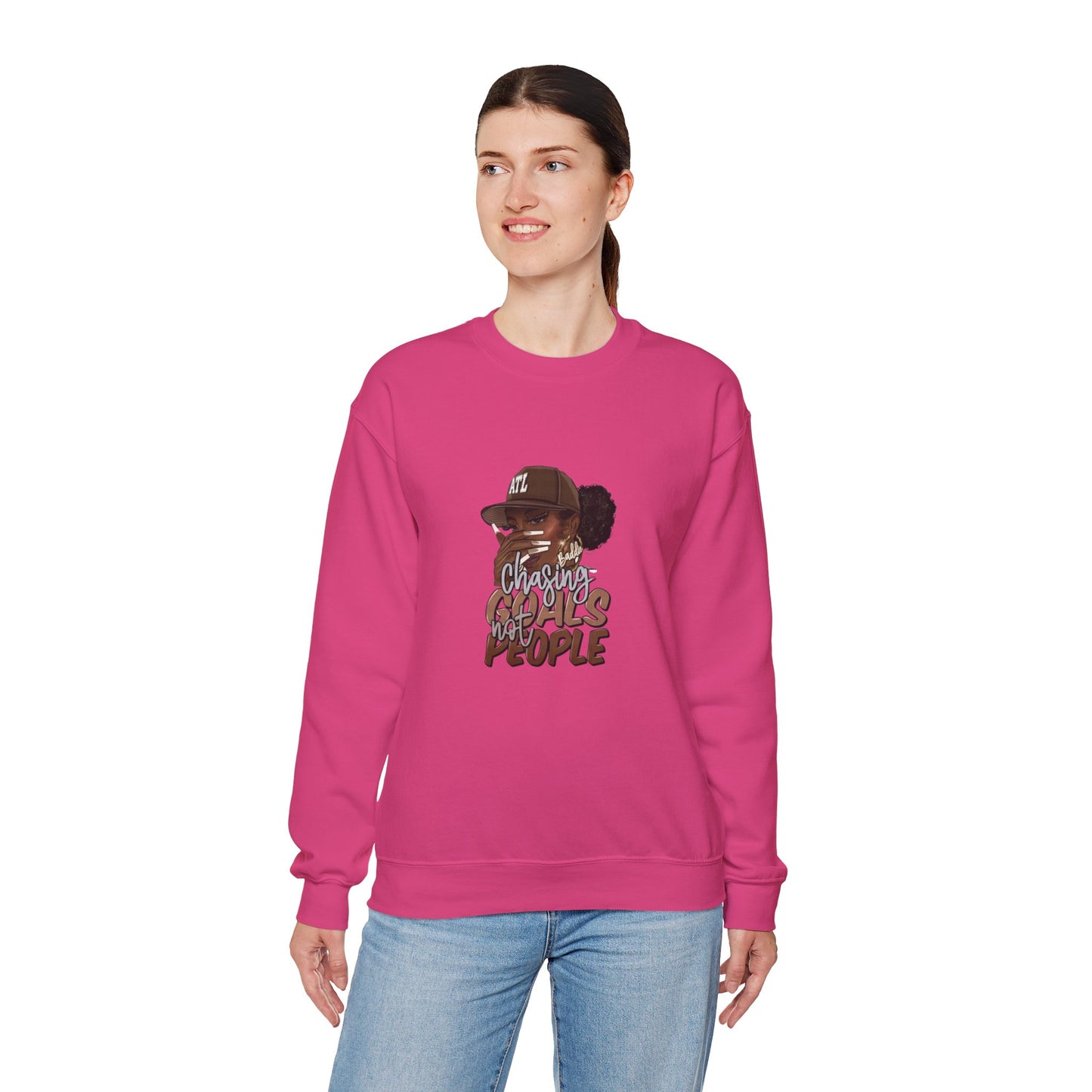 Chasing Dreams Unisex Crewneck Sweatshirt - Comfortable & Inspiring Apparel