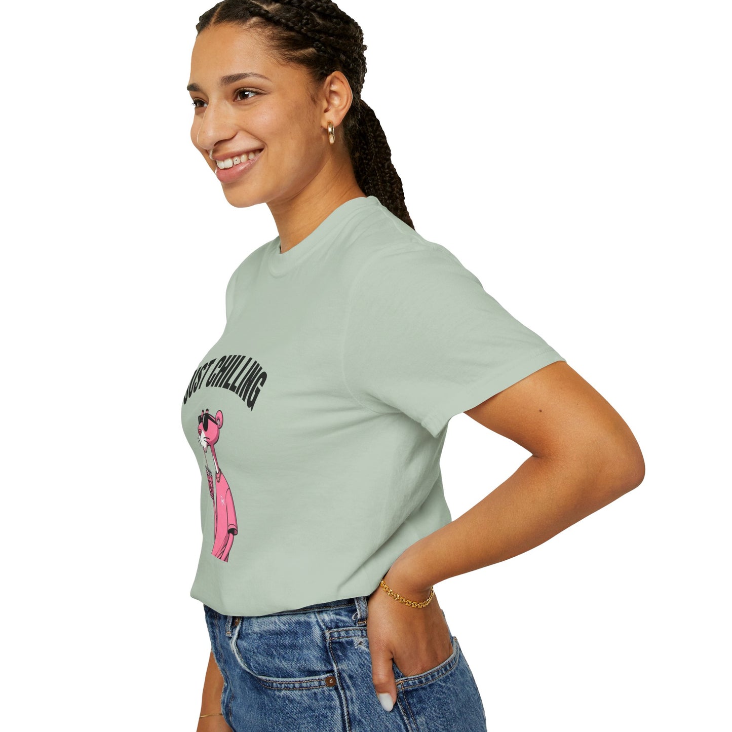 Just Chilling Unisex T-Shirt - Relaxed, Fun Vibe for Casual Days.