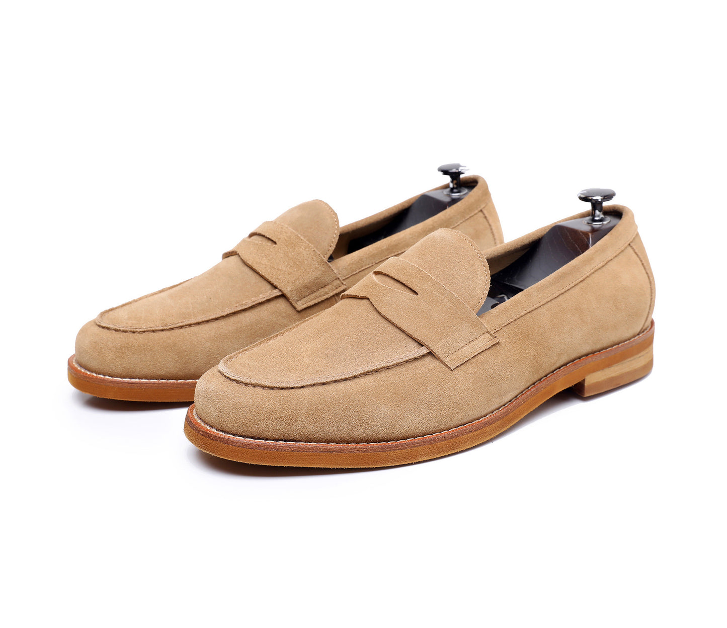 Retro Loafers Genuine Leather Handmade Leisure