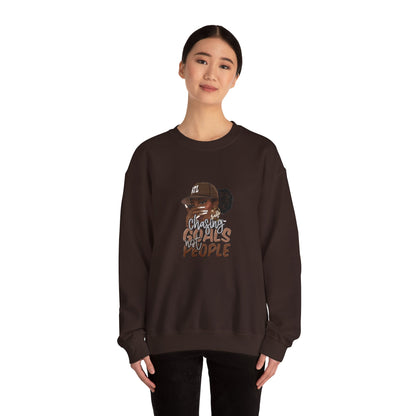 Chasing Dreams Unisex Crewneck Sweatshirt - Comfortable & Inspiring Apparel