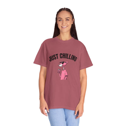 Just Chilling Unisex T-Shirt - Relaxed, Fun Vibe for Casual Days.
