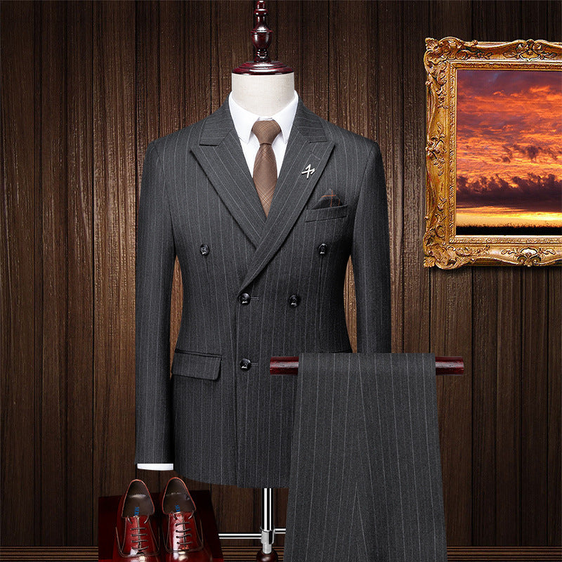 Groom Suit Suit Men's Slim Fit Four Seasons Formal Wear.