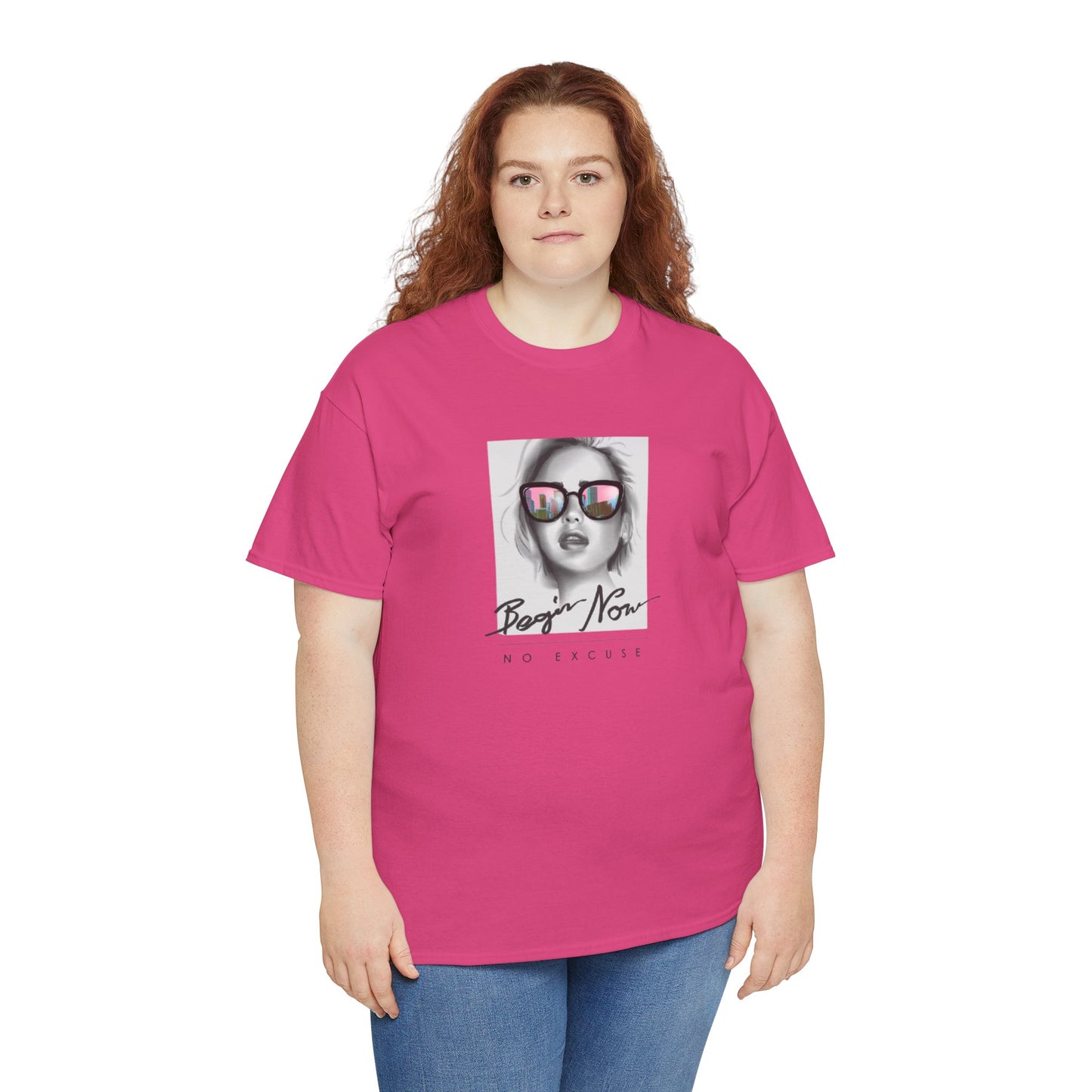 Bojan Now Unisex Heavy Cotton Tee - No Excuse Graphic Tee