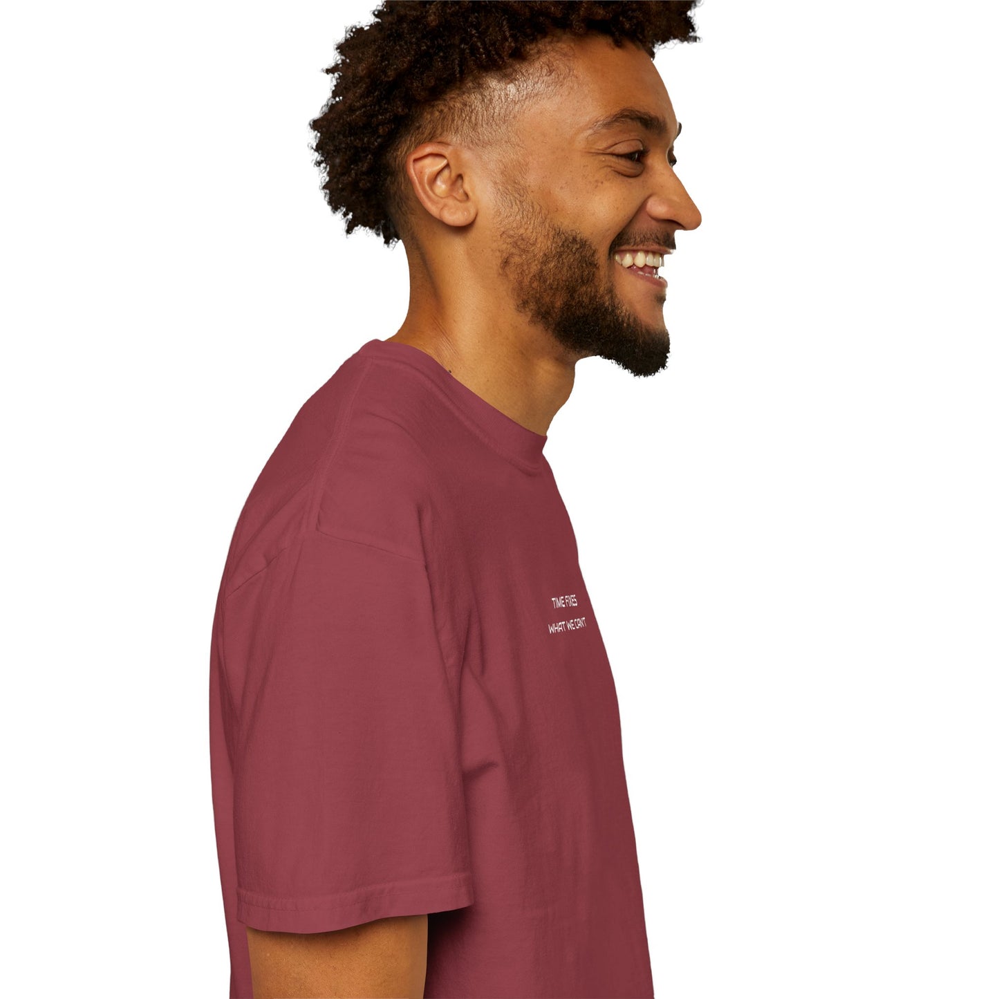 Unisex Garment-Dyed T-shirt (Time fixes what we can't ) for everyday Comfort.