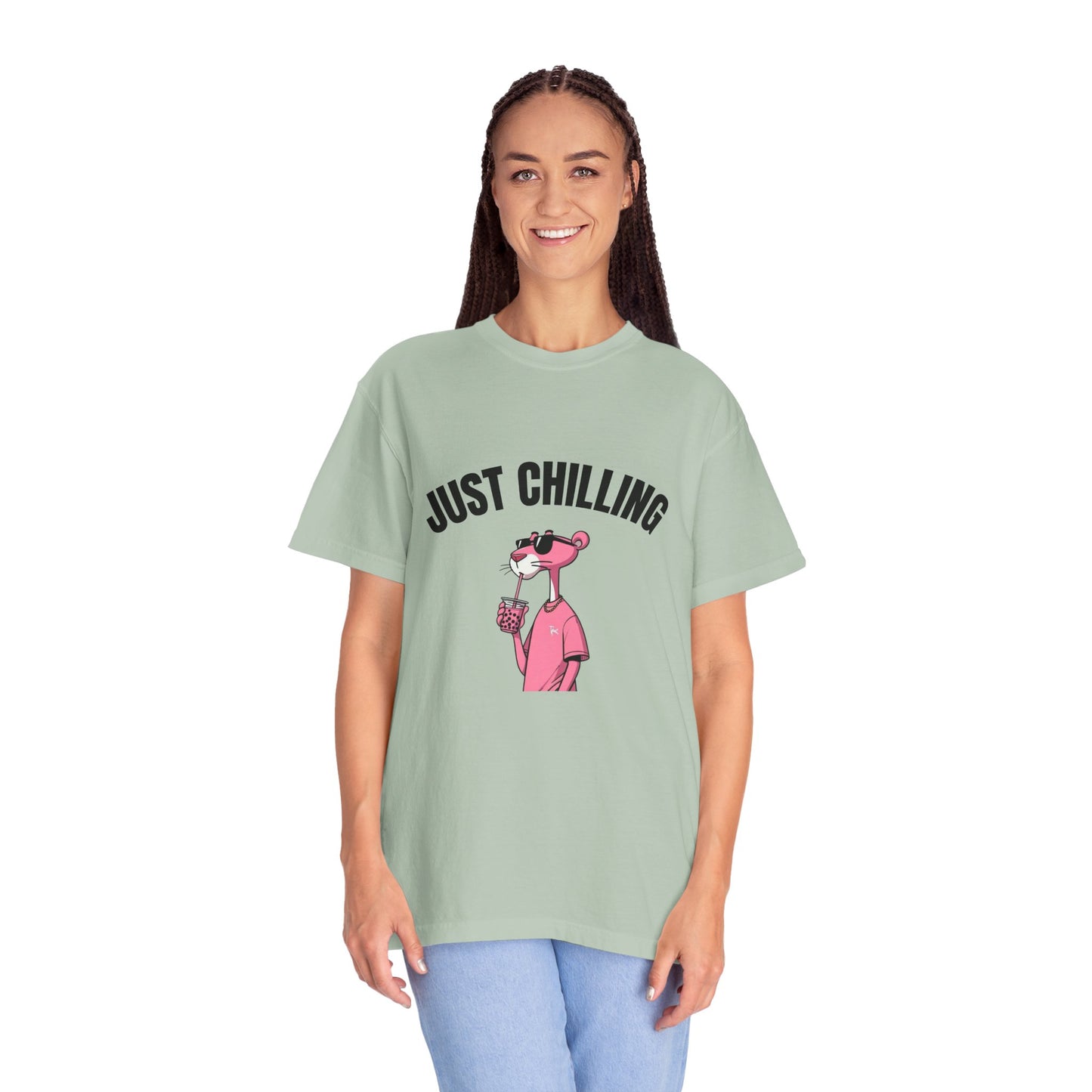 Just Chilling Unisex T-Shirt - Relaxed, Fun Vibe for Casual Days.