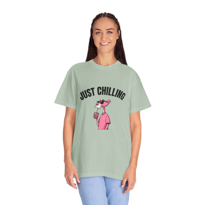 Just Chilling Unisex T-Shirt - Relaxed, Fun Vibe for Casual Days.