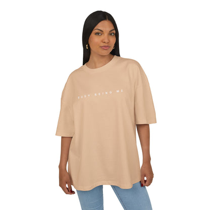 Casual Box Tee - Busy Being Me Black T-Shirt for Everyday Comfort