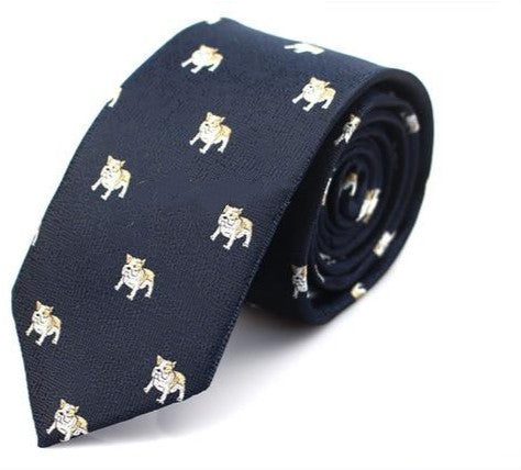 Casual fashion tie  narrow cartoon tie