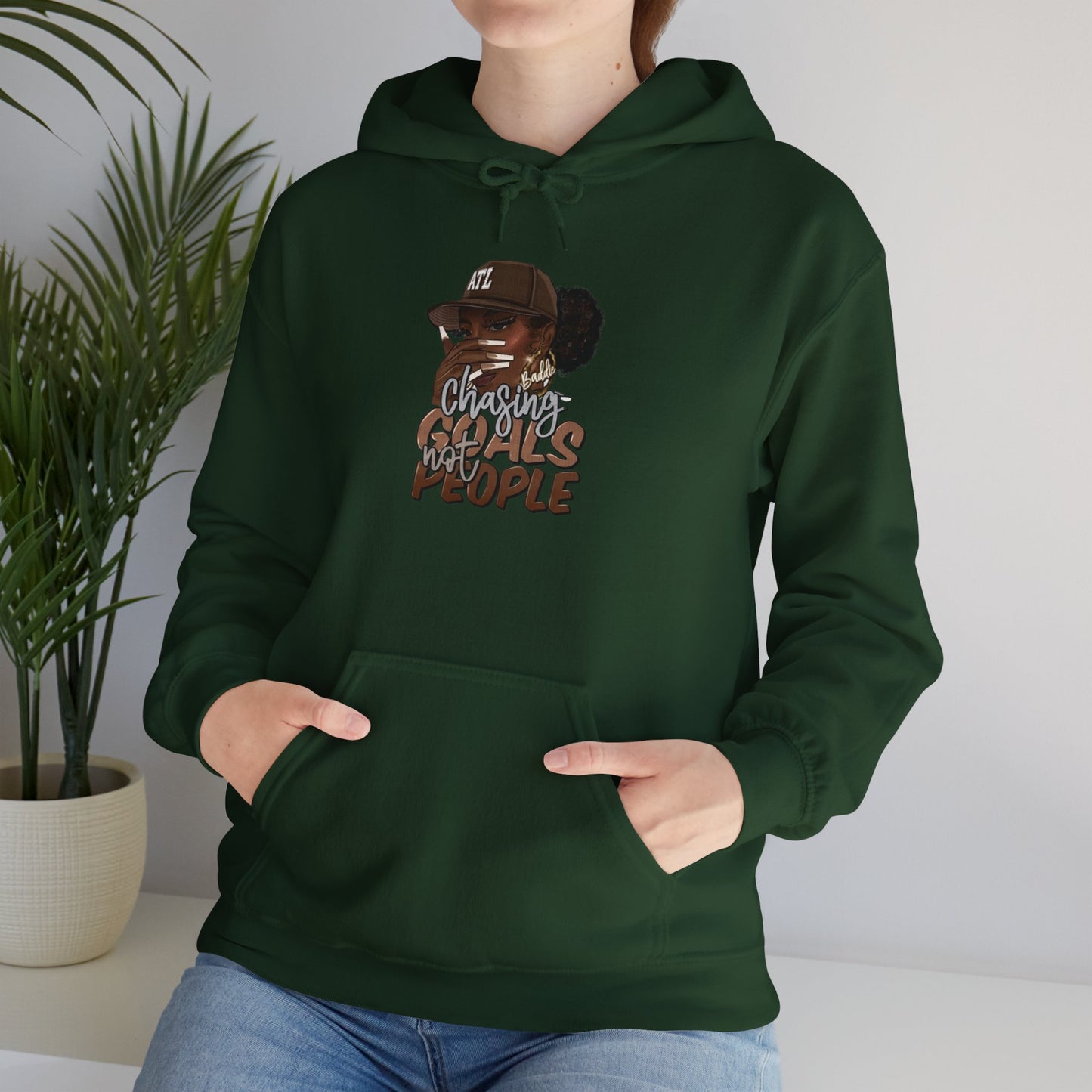 Unisex Heavy Blend™ Hooded Sweatshirt - 'Chasing  goals not People