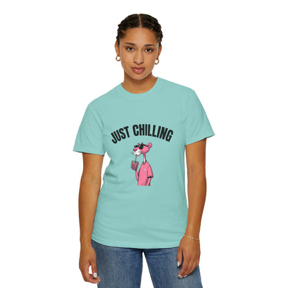 Just Chilling Unisex T-Shirt - Relaxed, Fun Vibe for Casual Days.