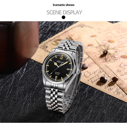 316L Stainless Steel Automatic Mechanical Watch