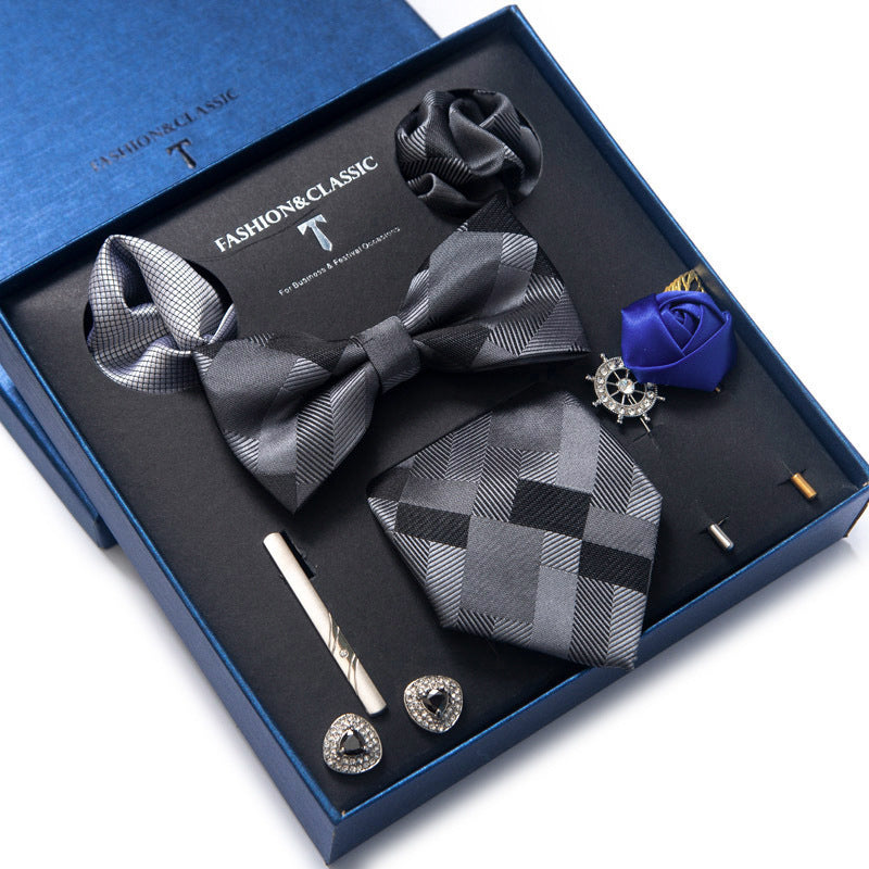 Tie 8-piece Set Formal Suit Men