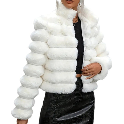 Autumn And Winter Imitation Fur Coat Short Women