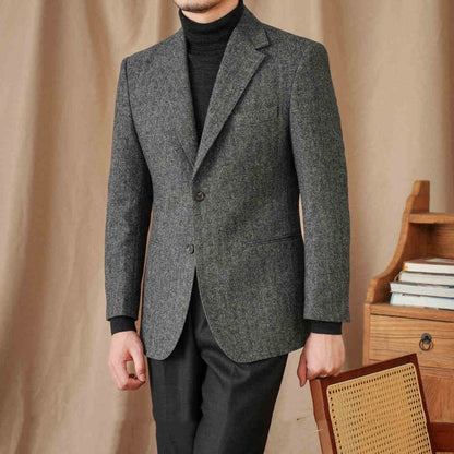 Slim Fit Japanese Style All-matching Warm Suit For Men