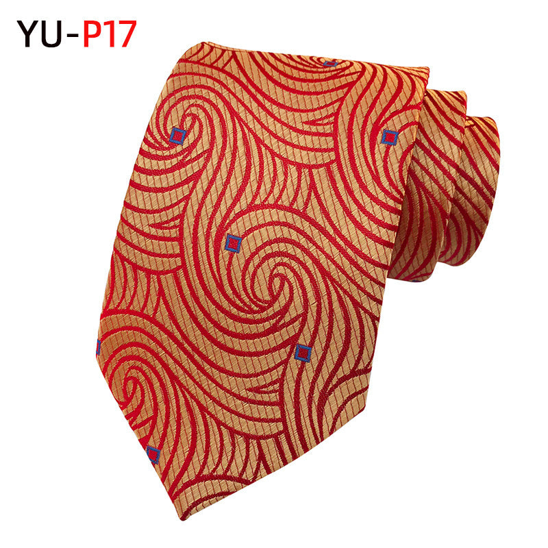 Paisley Big Flower Formal Wear Business Casual Tie